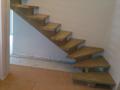 escalier contemporain en chêne sur castres