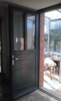 porte sur mesure peinte